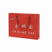 New promotion custom brown kraft paper shopping bag printing