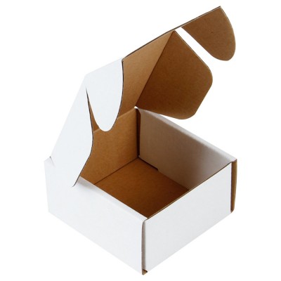 Recycled Mailers Cardboard Perfect for Shipping Small Oyster White Shipping Corrugated Box