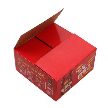 Sea food packaging paper box corrugated color printing glossy lamination