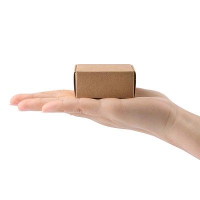 Square Gift Mini Small Jewelry Kraft Paper Box For Soap