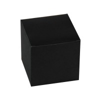 Cardboard Jewelry Retail Black Paper Gift Box